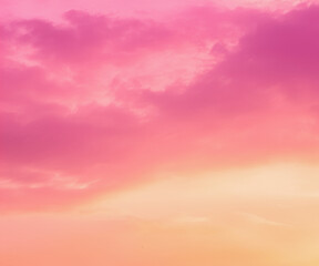 pink sky and clouds background