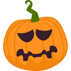 Halloween Pumpkins Illustration