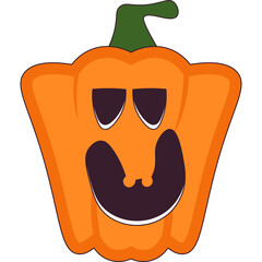 Halloween Pumpkins Illustration