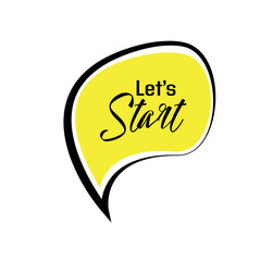 let's start text on white background 