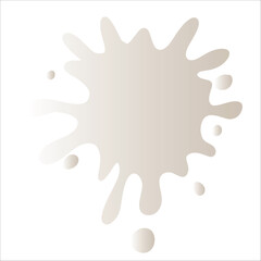 Paint gradient pigment spray splash stain illustration spots