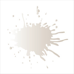 Paint gradient pigment spray splash stain illustration spots