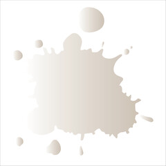 Paint gradient pigment spray splash stain illustration spots