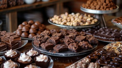 chocolate potluck with friends bringing homemade treats --ar 16:9 --stylize 250 Job ID: a8937aa4-4a95-4a37-8a4d-6b8880a9253a