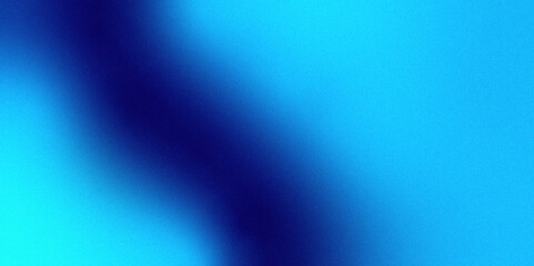 Calm and Tranquil Blue Gradient Background with Smooth Grainy Texture .Abstract blue gradient background looks modern blurry textured blue wallpaper . Best design for your ad, poster, banner