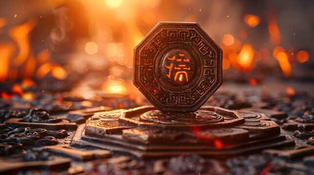 Bagua, also referred to as the Eight Symbols, is a key principle in Chinese beliefs and traditions like Feng Shui and combat techniques.
