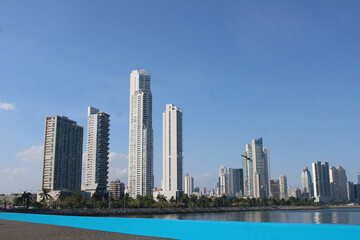 Obraz premium Vistas panorámicas de la Cinta Costera en Panamá