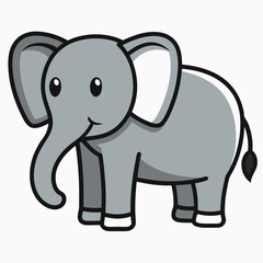 baby elephant Vector
