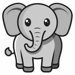 baby elephant Vector