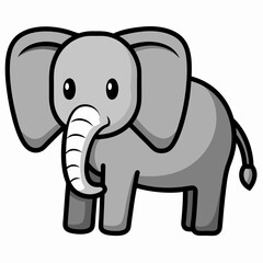 baby elephant Vector