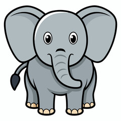 baby elephant Vector