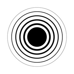 Circle decoration icon template