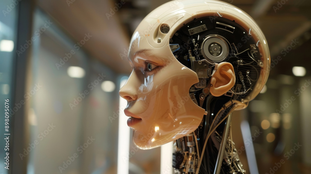 Poster ai is the intelligence that machines show. it lets computers think like humans to solve problems.