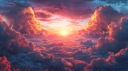 Clouds background
