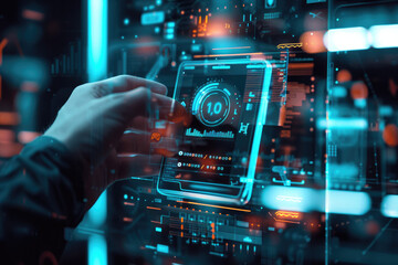 Digital wallet augmented reality financial