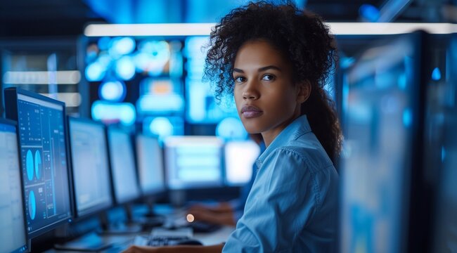 a government employee using a grp software to report on public spending. cost calculation through statistical data analysis.