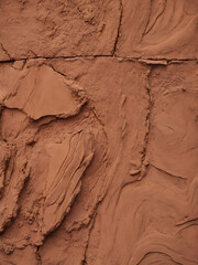 Fototapeta premium Earthy clay texture background with natural hues