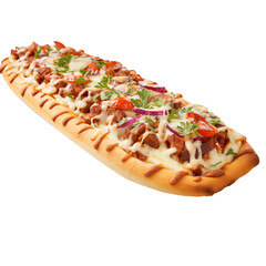 Pide with transparent background high quality image
