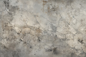 Fototapeta premium Processed collage of obsolete stucco wall with visible cracks texture. Background for banner, backdrop