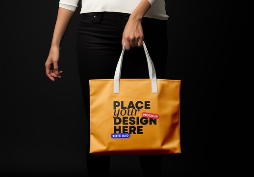 Tote Bag Mockup Generated with AI