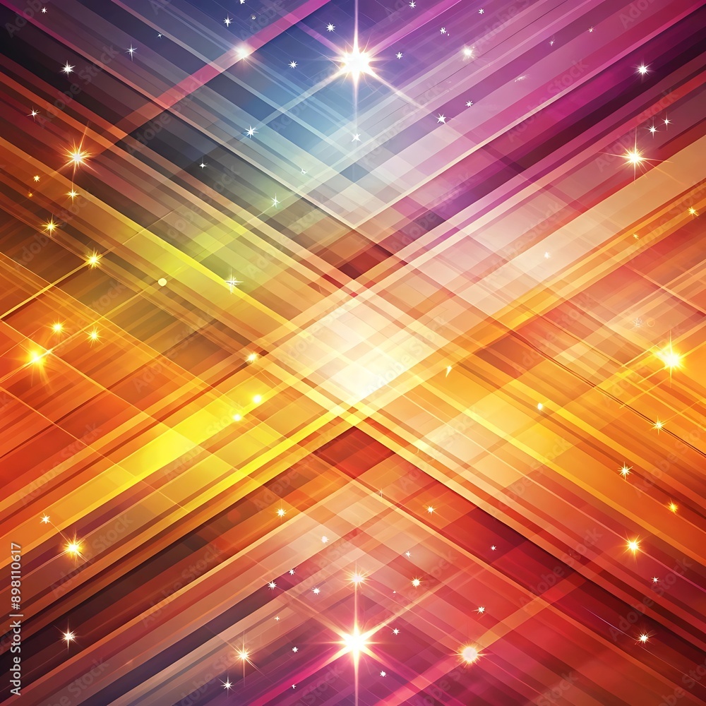 Poster abstract shiny diagonal lines background.