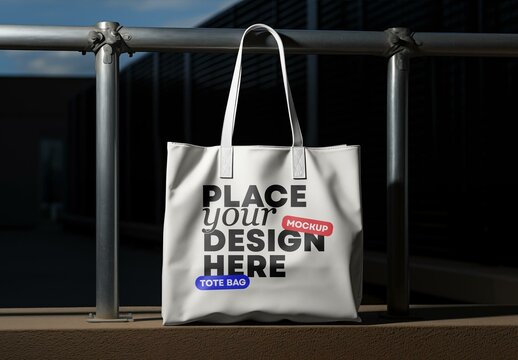 Tote Bag Mockup Generated with AI