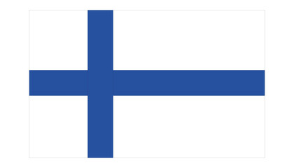 Obraz premium Finland flag.