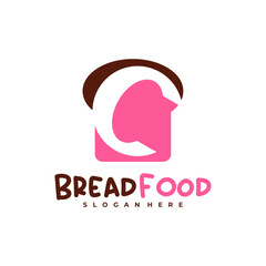 Bread with C logo vector template, Creative Bread logo design concepts