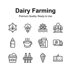 Get your hold on this creative icon of dairy farming in modern style