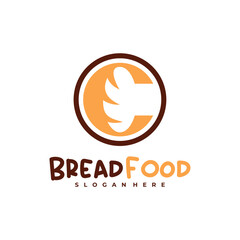 Bread with C logo vector template, Creative Bread logo design concepts