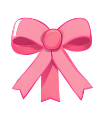 pink ribbon bow