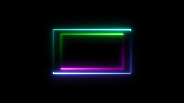  Ractangle icon animation. It is commonly used in digital interfaces to represent buttons, text fields, or other rectangular elements.