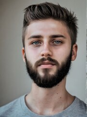 Obraz premium portrait of a man with beard