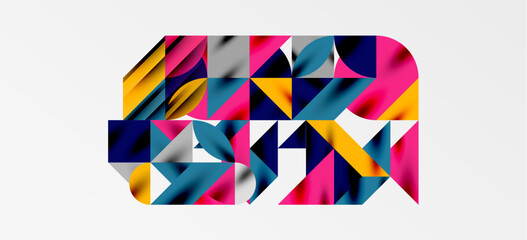 Geometric neo patterns. Abstract background for covers, banners, flyers and posters and other templates