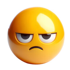 Fototapeta premium cute 3d emoji, generative ai 