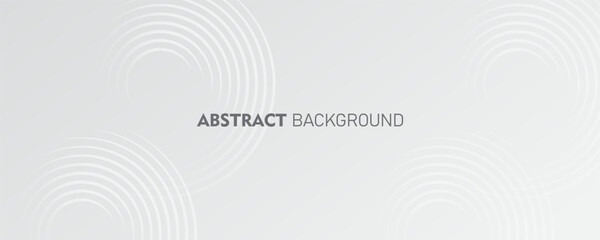 White abstrack background. gray white abstrack geometric line background. Modern shiny white circle line pattern. Futuristic technology concept. white gradient vector, banner, brochure, poster, banner