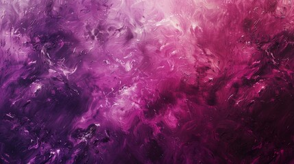 Fototapeta premium Textured canvas painted with acrylic in abstract purple and pink background