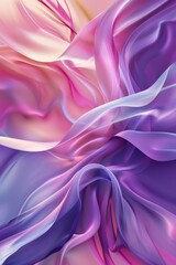 Obraz premium Pink and Purple Fabric Close-up