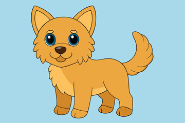 Adorable Dog Vector Graphics for Professional Design Projects – Perfect for Logos, Illustrations, and High-Quality Branding