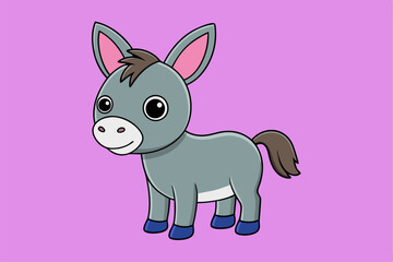 Delightful Donkey Vector Graphics for Unique Design Projects – Ideal for Logos, Illustrations, and High-Quality Branding