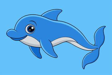 Playful Dolphin Vector Graphics for Creative Design Projects – Perfect for Logos, Illustrations, and High-Quality Branding