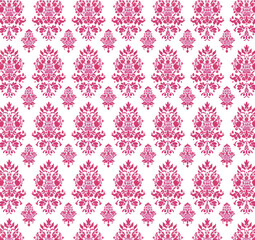 A seamless pattern of abstract on a white background