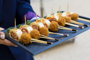 Plateau ap&eacute;ritifs gastronomique