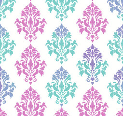 A seamless pattern of abstract on a white background