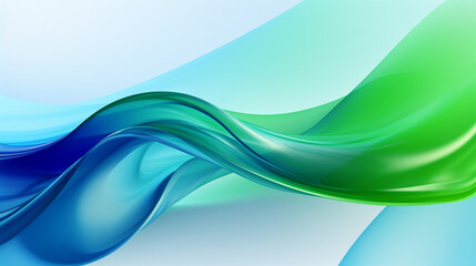 Fototapeta premium abstract blue wave