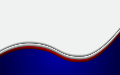 vector background of curves overlapping layers on white space for background design