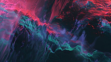 Obraz premium abstract pink neon on a blue background