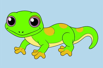 High-Quality Gecko Vector Graphic Design Elements for Illustrations, Logos, and Branding