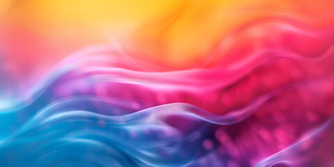 Obraz premium Concentrated or Blurred Conceptual Background with Vibrant Online Gradient. Concept Concentrated Background, Blurred Background, Vibrant Colors, Gradient Effect, Conceptual Design