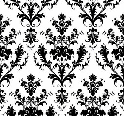 A seamless pattern of abstract on a white background